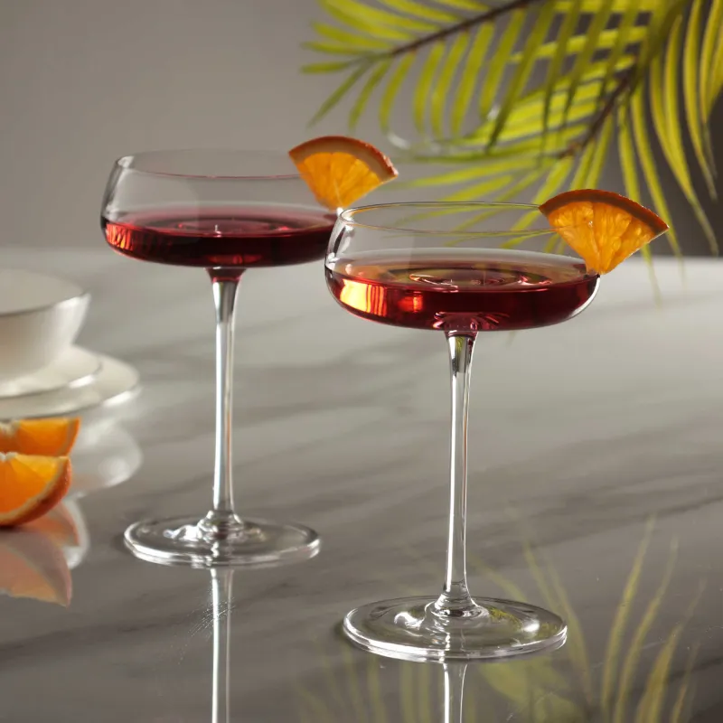 Бокал-креманка для шампанского, 270 мл, 2 шт, кристальное стекло, Sorento, image-8