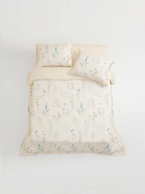 КПБ евро, молочный, Tencel, image-0