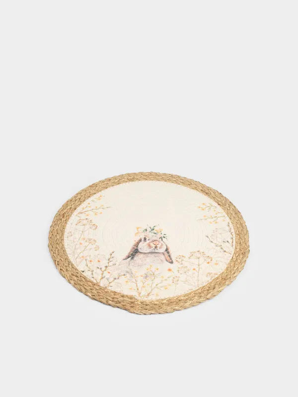 Салфетка под приборы, 38 см, Кролик, Easter, image-3