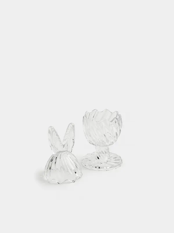 Конфетница, 8х22 см, с крышкой, Ушки кролика, Camellia, image-5