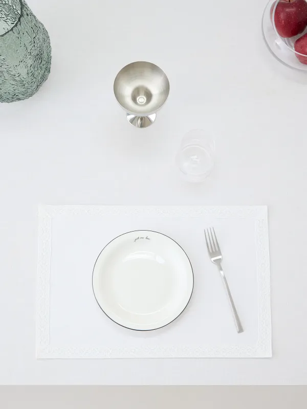 Салфетка под приборы, 30х45 см, водоотталкивающая, Кружево, Comely lace, image-2