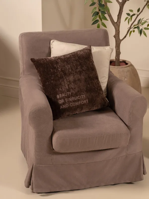 Подушка декоративная, 45х45 см, Chenill, image-2