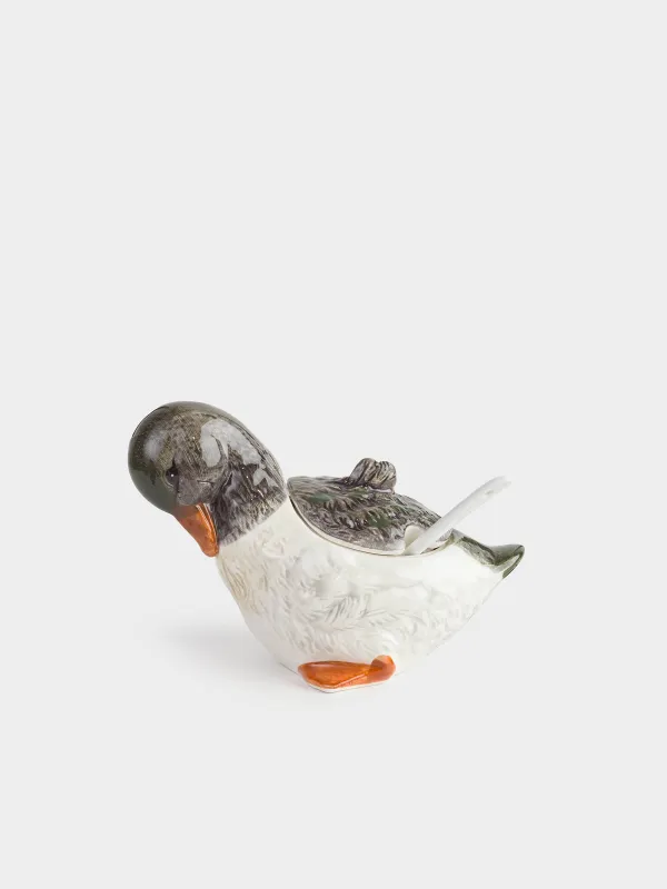 Сахарница, 220 мл, с ложкой, Утенок, Duck, image-0