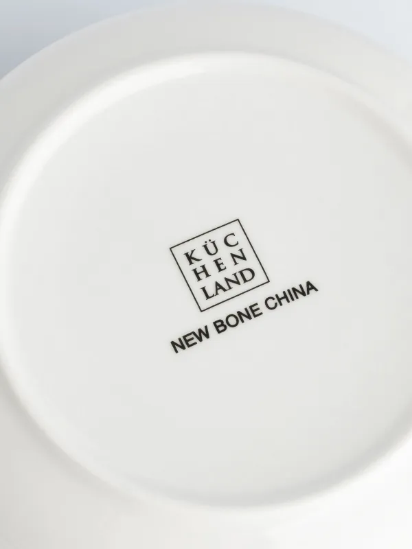 Сервиз обеденный, 6 перс, 19 пр, фарфор N, Серые цветы, Watercolor, image-7