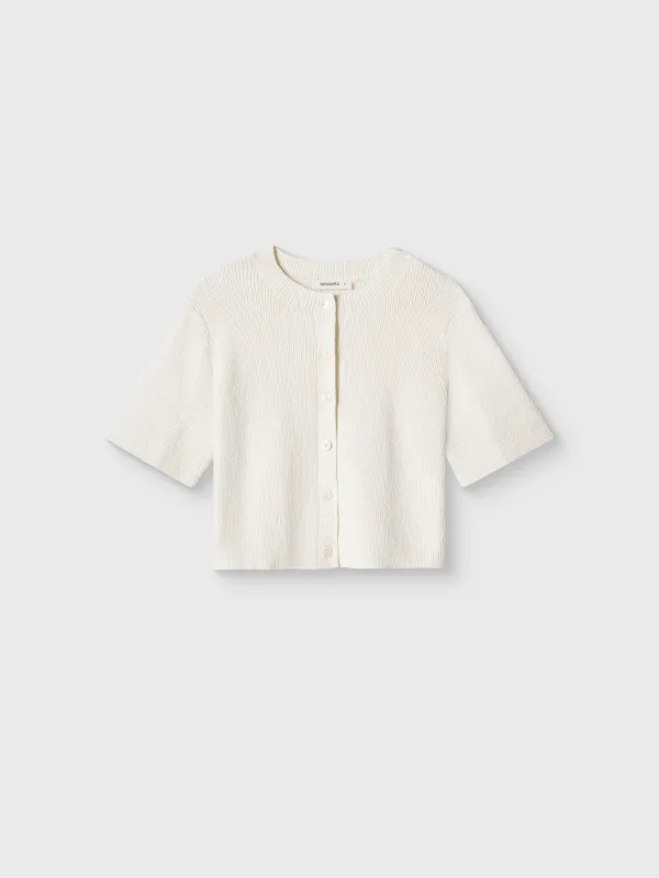 Кардиган женский, молочный, Amapola, image-4