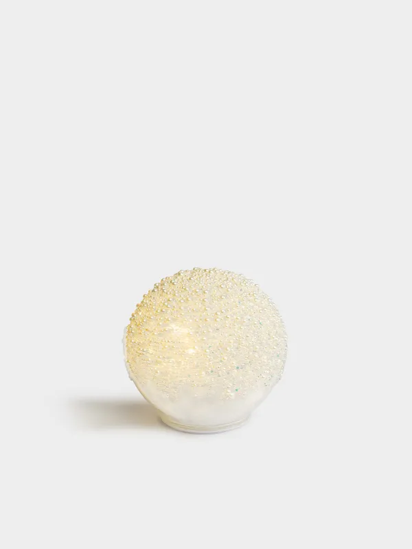Статуэтка с подсветкой, 15 см, вращающаяся, Шар, Bubbles ball, image-0
