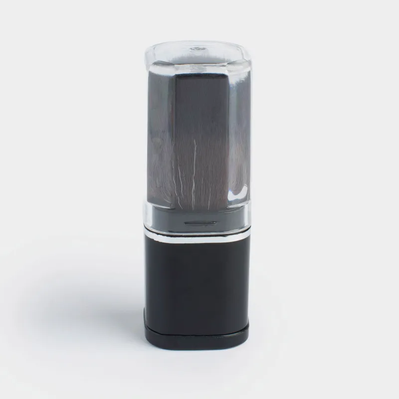 Кисть для макияжа, 7 см, выдвижная, искусственный ворс/пластик, черная, Beauty makeup, image-2