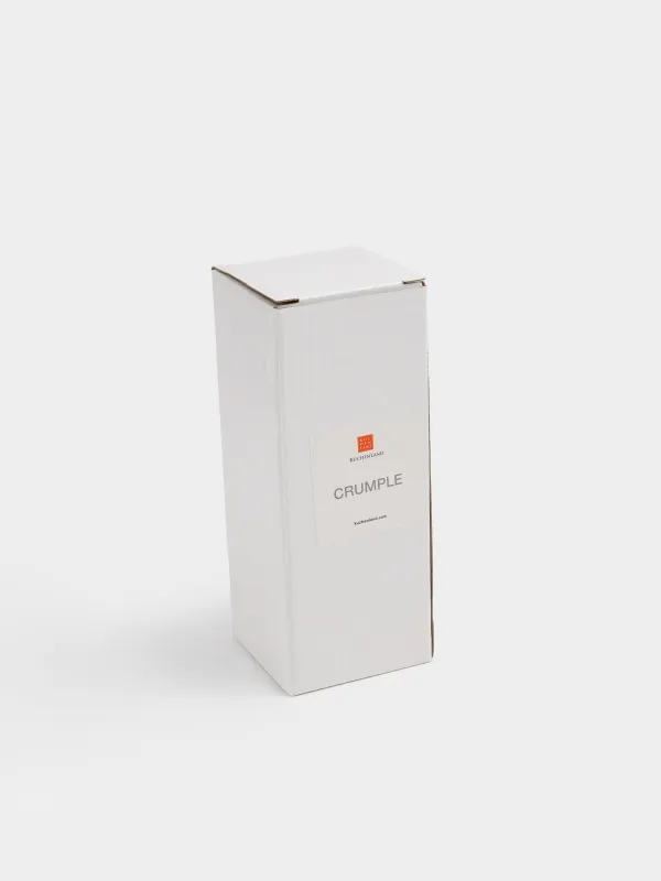 Подсвечник, 8x10 см, для чайной свечи, керамика D, молочный, Волнистый край, Crumple, image-3