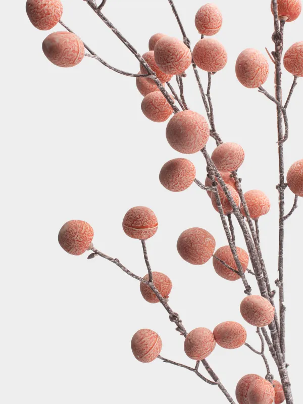 Ветка декоративная, 1,1 м, Хурма, Fruit decor, image-2