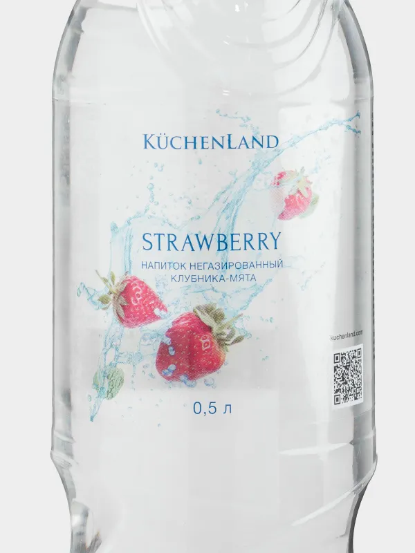 Напиток, 500 мл, питьевой, негазированный, в бутылке, со вкусом клубники и мяты, Water berry, image-3