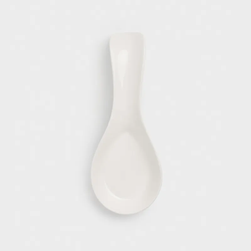 Подставка под ложку, 24 см, керамика, белая, Light kitchen