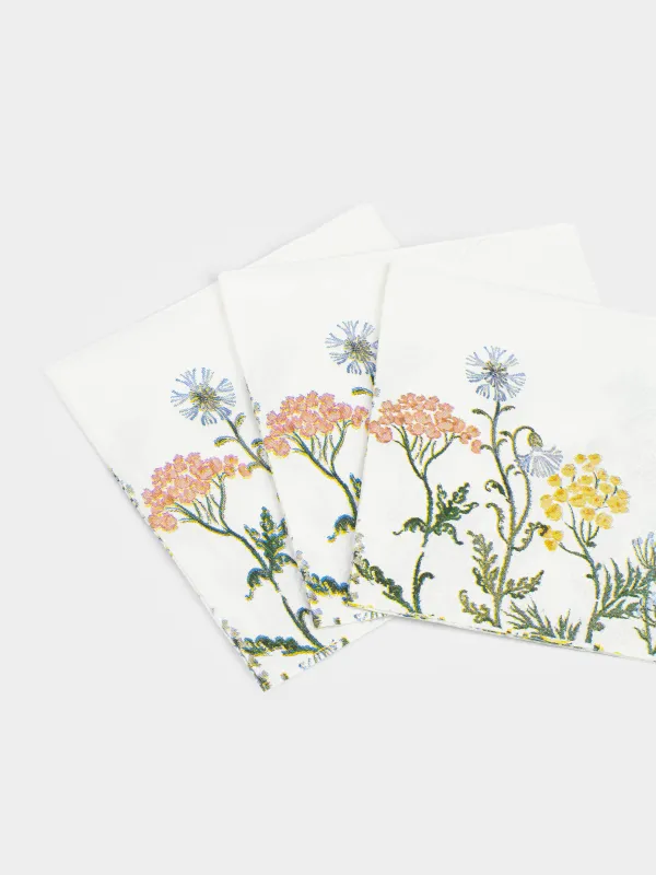 Салфетки бумажные, 21х21 см, 20 шт, Floral meadow, image-3