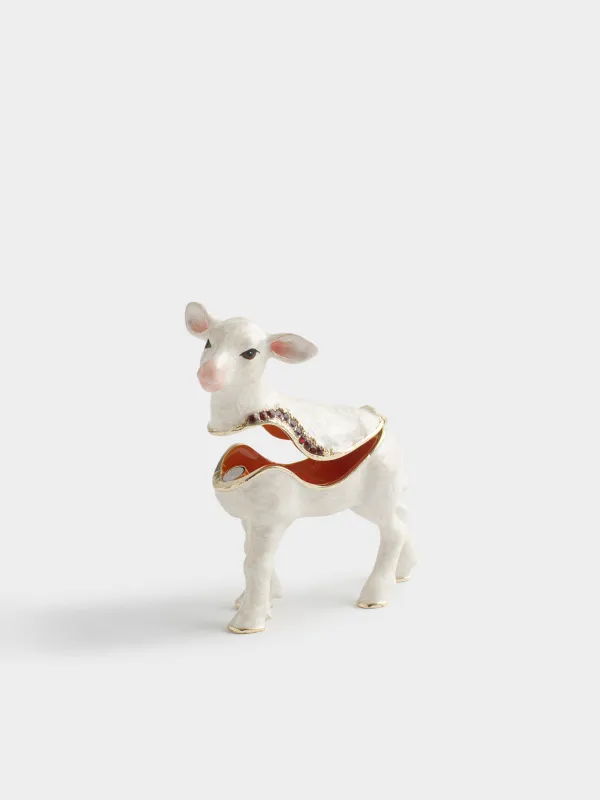 Шкатулка, 8x8 см, Ягненок, Lamb, image-3
