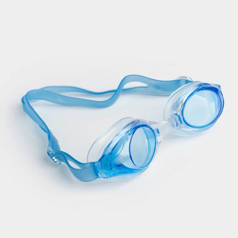 Очки для плавания, в футляре, пластик/резина, синие, Swim, image-3