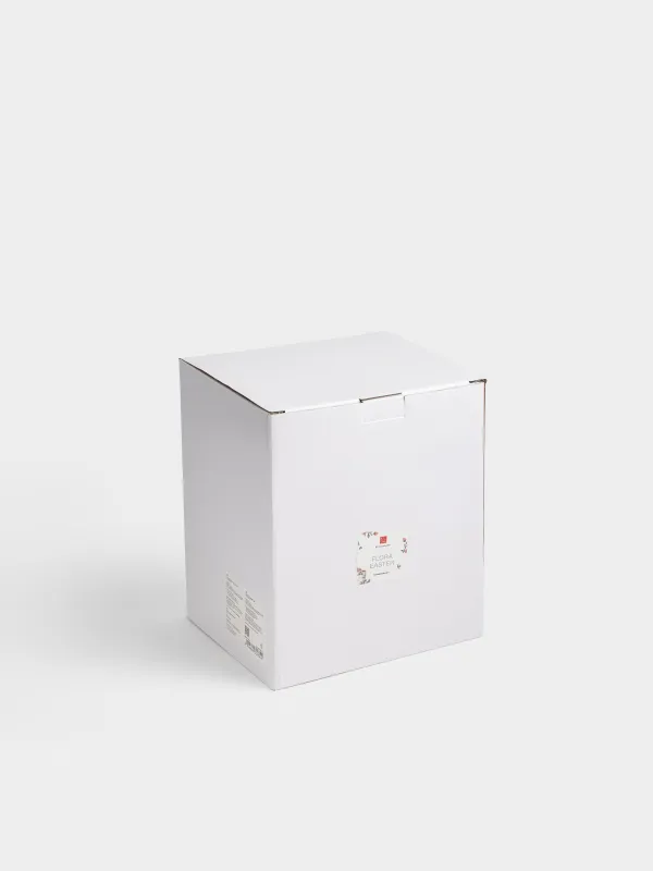 Ваза декоративная, 22 см, Кролик в цветах, Flora Easter, image-5