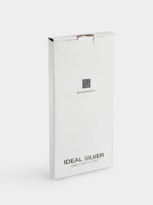 Блюдо, 25х11 см, Ideal silver, image-5