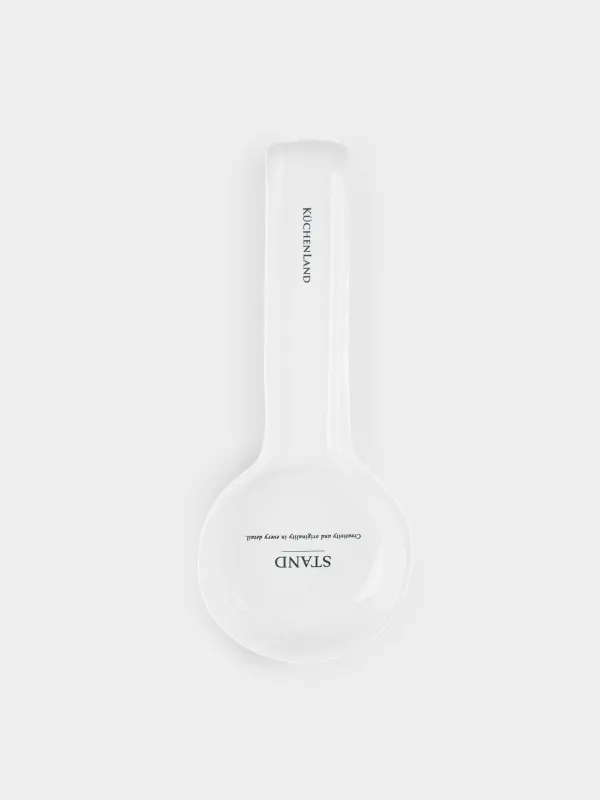 Подставка под ложку, 26 см, керамика D, молочная, Course, image-0