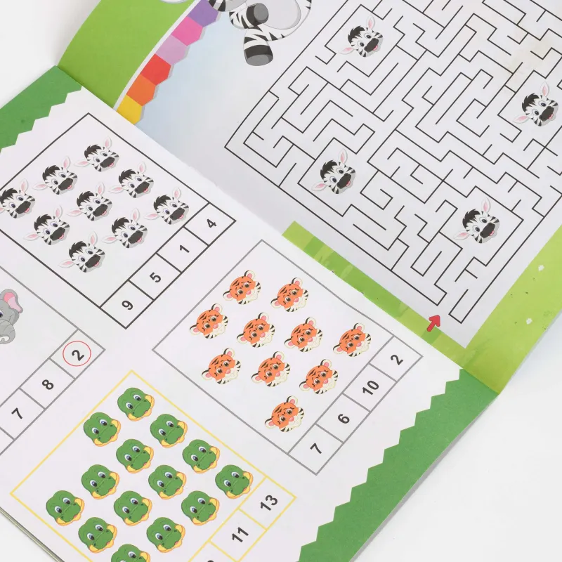 Набор развивающих тетрадей, 23х17 см, 8 л, 10 шт, бумага, Алфавит и творчество, Creative, image-22