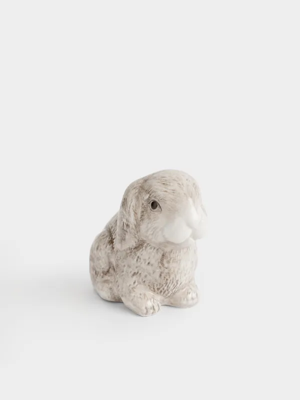 Статуэтка, 7 см, керамика D, коричневая, Кролик, Easter lace, image-2