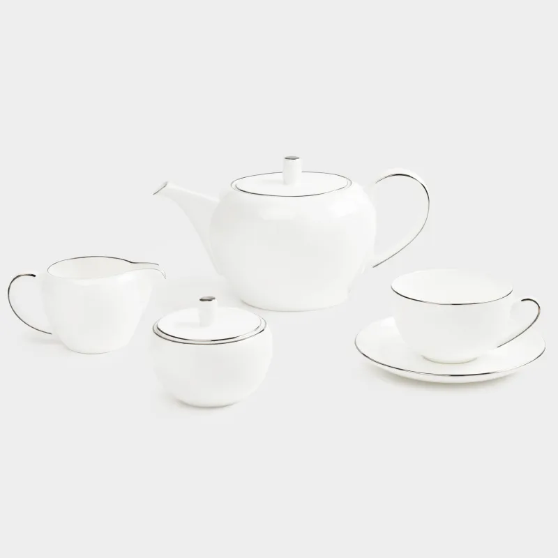 Сервиз чайный, 6 перс, 15 пр, фарфор F, Antarctica