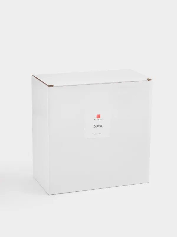 Менажница, 21х20 см, 3 отд, керамика, зелено-белая, Селезень, Duck, image-7