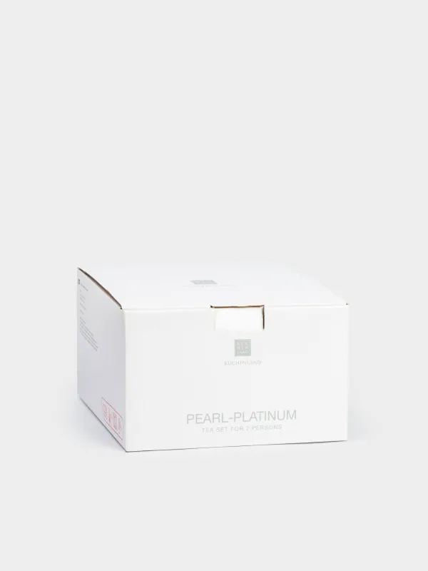 Пара чайная, на 2 персоны, 300 мл, Pearl-platinum, image-11