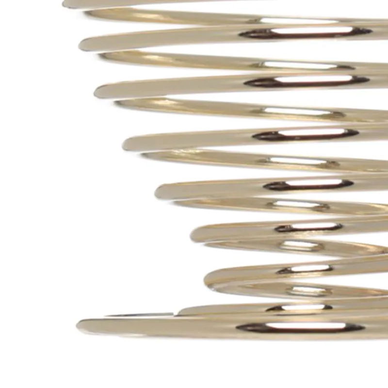 Подставка для яйца, 5 см, сталь, золотистая, Вихрь, Twist gold, image-2