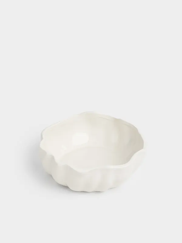 Салатник, 21х8 см, Волнистый край, Crumple, image-1