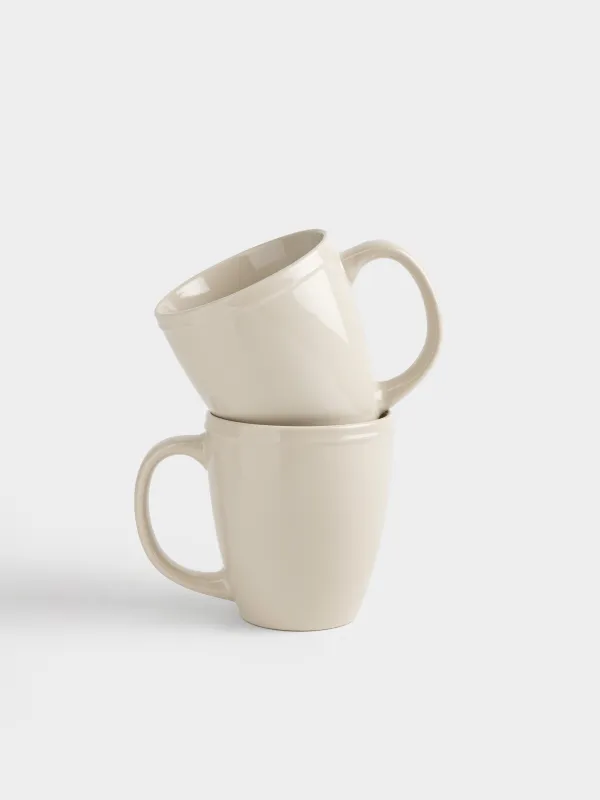 Кружка, бежевая, Ceramo classic, image-0