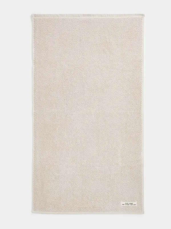 Полотенце, 50х90 см, хлопок, бежевое, Felpado cotton, image-1