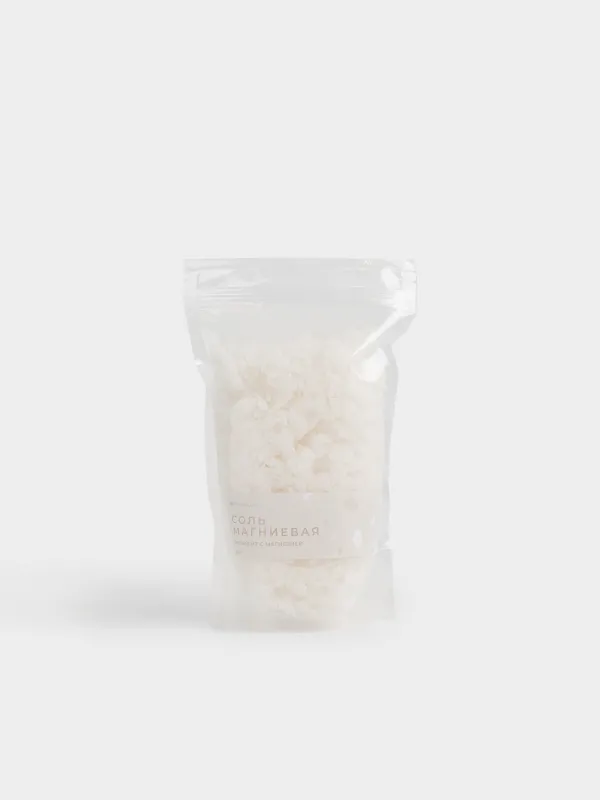 Соль для ванны, с магнезией, белая, Fragrant salt, image-0