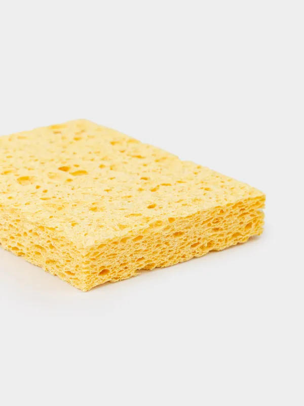 Губка для мытья посуды, 2 шт, Clean, image-3