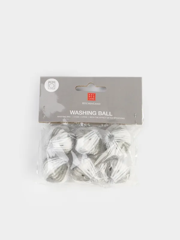 Шарик для стирки, 6 шт, с эффектом сбора шерсти, Washing ball, image-4