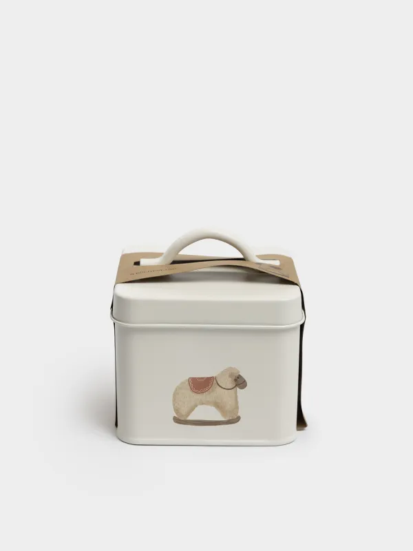 Банка для сыпучих продуктов, 600 мл, Овечка, Christmas lamb, image-4