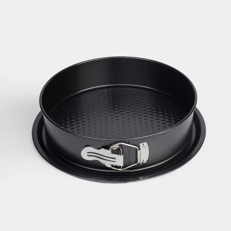 Форма для выпечки, 24 см, разъемная, с покрытием, сталь, черная, Resto clip