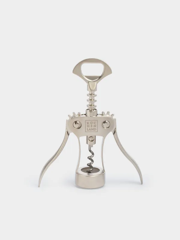 Штопор рычажный, 18 см, металл, Easily, image-0