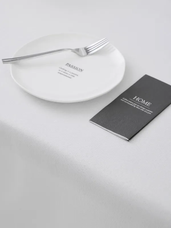 Скатерть, 170х250 см, полиэстер, бело-серая, Milky way, image-2