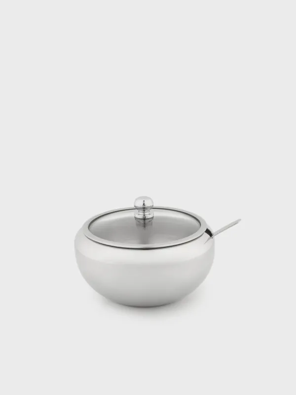 Сахарница, 500 мл, с ложкой, Elegance, image-0