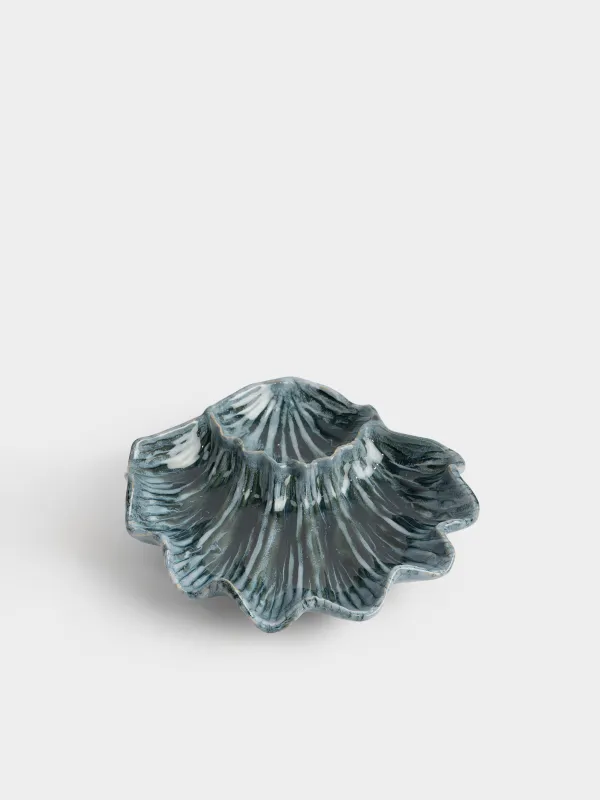 Блюдо, 25х27 см, с соусником, Ракушка, Coral reefs, image-2