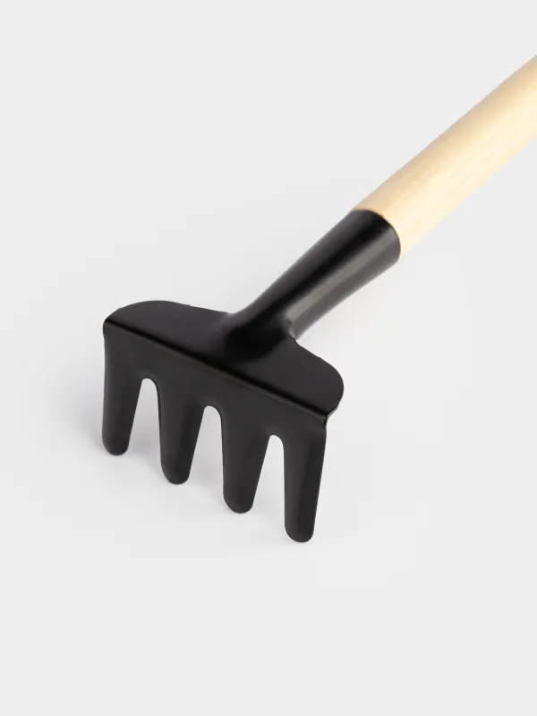 Набор инструментов для комнатных растений, 17 см, 2 пр, металл/дерево, черный, Gardening, image-4