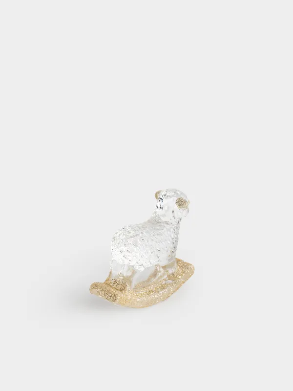 Статуэтка, 8 см, Овечка, Sheep vitreous, image-1