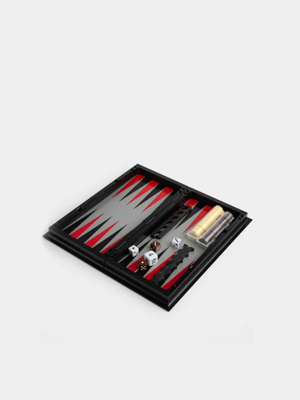 Игра настольная, 25х25 см, шашки/нарды, дорожные, пластик, Hobby light, image-5