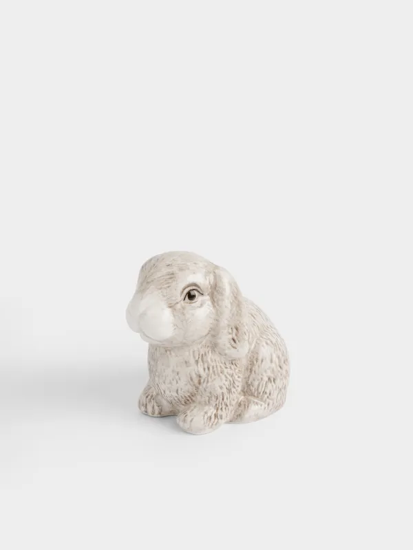 Статуэтка, 7 см, керамика D, коричневая, Кролик, Easter lace, image-1