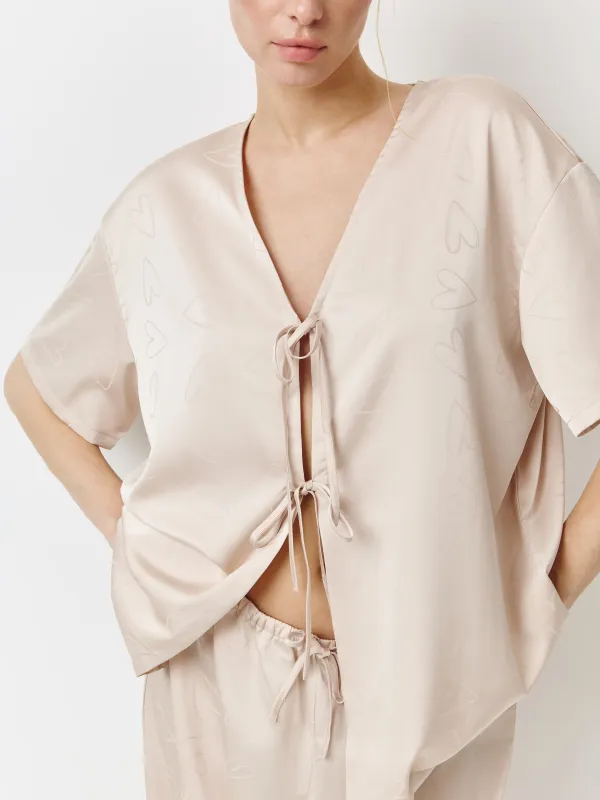 Рубашка женская, с коротким рукавом, Arisha, image-0