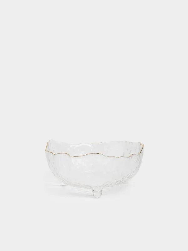 Салатник, на ножках, Nautilus gold, image-0