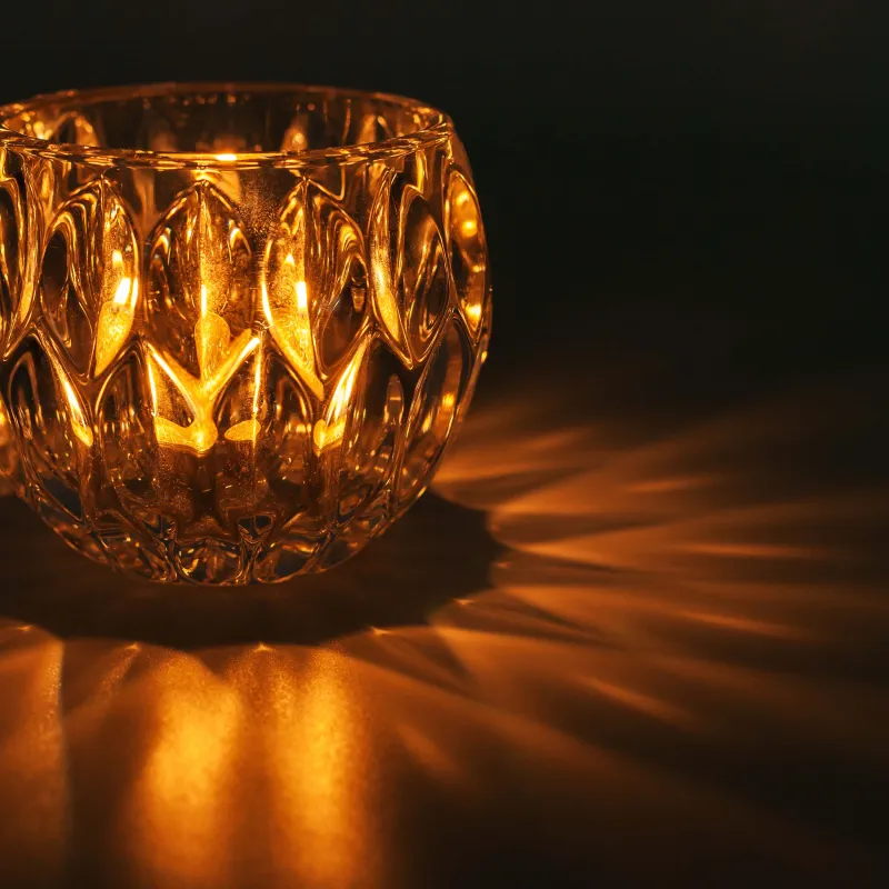 Подсвечник, 8 см, для чайной свечи, стекло Р, Ridi, image-6