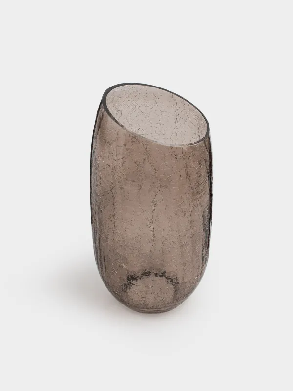 Ваза для цветов, 26 см, Кракелюр, Ice, image-3