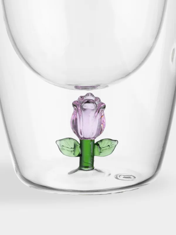 Кружка, 340 мл, стекло Б, Цветок, Air shape, image-1