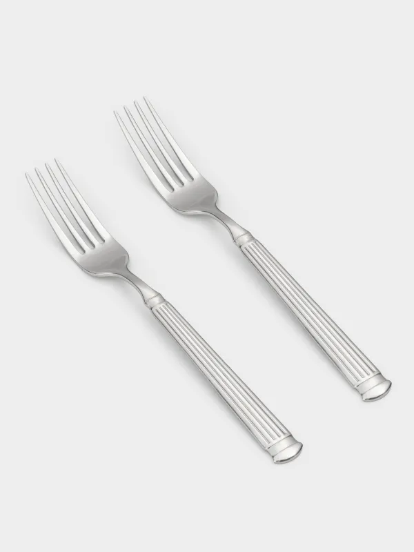 Вилка столовая, 2 шт, сталь, Полосы, Manresa, image-0