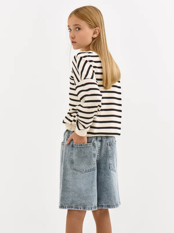 Шорты джинсовые детские, Regina, image-5